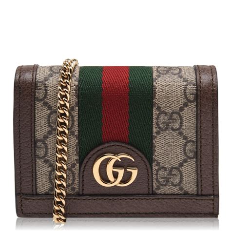 gucci ophidia small wallet|Gucci ophidia wallet on chain.